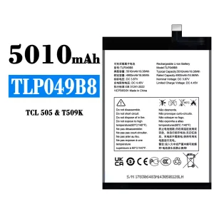 全新電池 TLP049B8 適用於 Alcatel TCL 505/T509K
