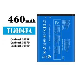 全新電池 TLi004FA 適用於 Alcatel OneTouch 1013X/OneTouch 1035D/OneTouch 1046D