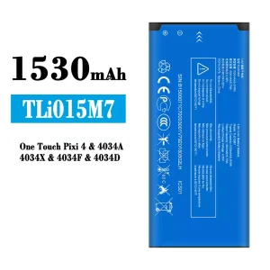 全新電池 TLi015M7 適用於 Alcatel One Touch Pixi 4