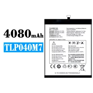 全新電池 TLP040M7 適用於 Alcatel