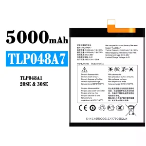 全新電池 TLP048A7 TLP048A1 適用於 Alcatel 20SE/30SE
