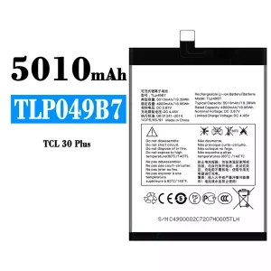 全新電池 TLP49B7 適用於 Alcatel TCL 30 Plus