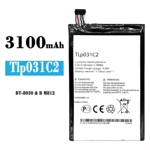 全新電池 TLP031C2 適用於 Alcatel BT-8030/B M812