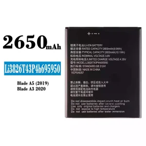 全新電池 Li3826T43P4h695950 適用於 ZTE Blade A5(2019)/A3 (2020)