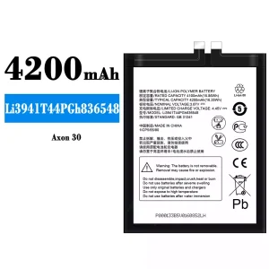 全新電池 Li3941T44PGh836548 適用於 ZTE Axon 30