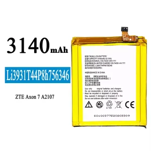 全新電池 Li3931T44P8h756346 適用於 ZTE Axon 7