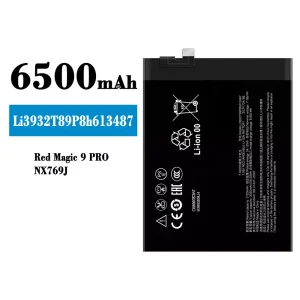 全新電池 Li3932T89P8h613487 適用於 ZTE Red Magic 9 PRO