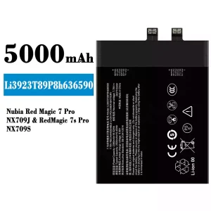 全新電池 Li3923T89P8h636590 適用於 Nubia Red Magic 7 Pro/ RedMagic 7S Pro