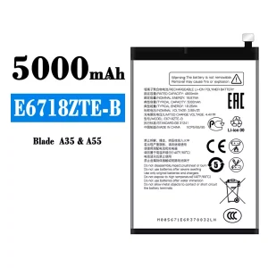 全新電池 E6718ZTE-B 適用於 ZTE BLADE A35/A55