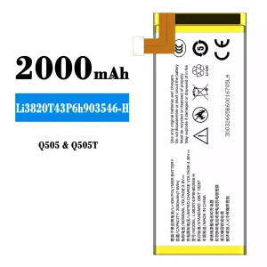 全新電池 Li3820T43P6h903546-H 適用於 ZTE Q505/Q505T