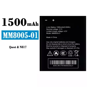 全新電池 MM8005-01 適用於 ZTE Quest/N817