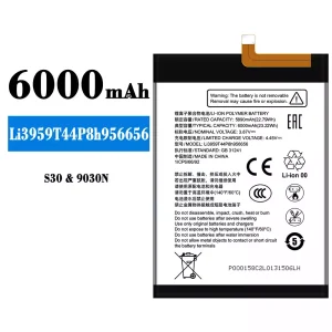 全新電池 Li3959T44P8h956656 適用於 ZTE S30