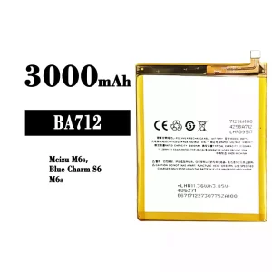 全新電池 BA712 適用於 Meizu M6s/Blue Charm S6