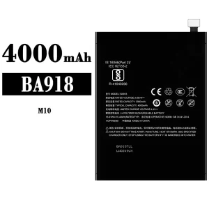 全新電池 BA918 適用於 Meizu M10