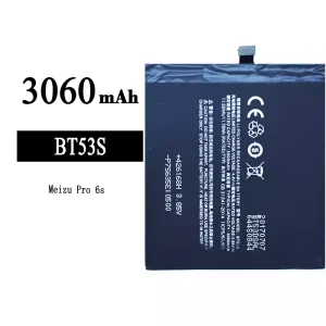全新電池 BT53S 適用於 Meizu Pro 6s