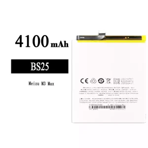 全新電池 BS25 適用於 Meizu M3 Max