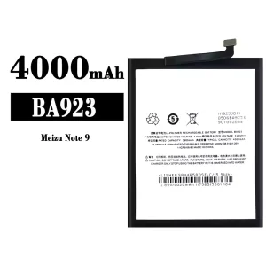 全新電池 BA923 適用於 Meizu NOTE 9