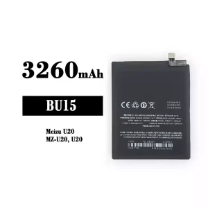 全新電池 BU15 適用於 Meizu U20