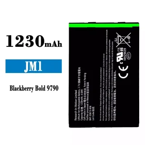 全新電池 BAT-30615-006 適用於 BlackBerry Bold 9790/J-M1