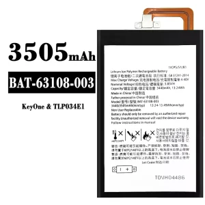 全新電池 BAT-63108-003 適用於 BlackBerry KeyOne
