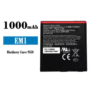 全新電池 BAT-34413-003 適用於 BlackBerry Curve 9350/EM1