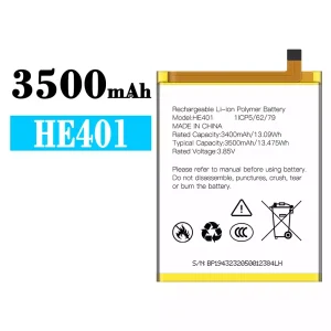 全新電池 HE401 適用於 Sharp