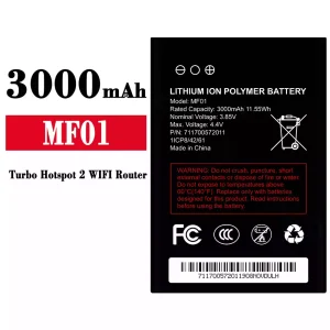 全新電池 MF01 適用於 Kyocera Turbo Hotspot 2 WIFI Router