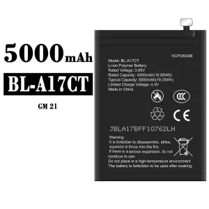全新電池 BL-A17CT 適用於 General Mobile GM 21