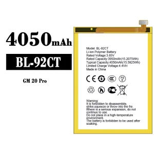 全新電池 BL-92CT 適用於 General Mobile GM 20 Pro