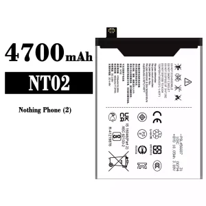 全新電池 NT02 適用於 Nothing Phone 2
