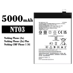 全新電池 NT03 適用於 Nothing Phone 1 5G/2a/2a Plus