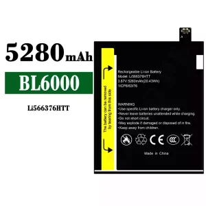 全新電池 Li566376HTT 適用於 Blackview BL6000