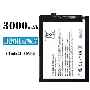 全新電池 Li3929T44P6h796137 適用於 ZTE nubia Z11
