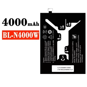 全新電池 BL-N4000W 適用於 Gionee