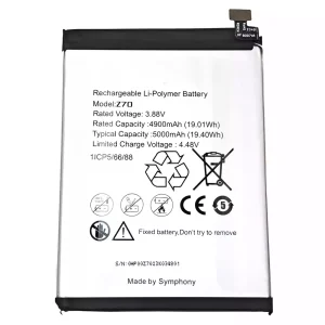 全新電池 適用於 SYMPHONY Z70