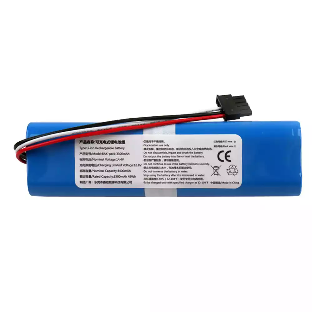 智能吸塵機器人 電池 適用於 XiaoMi MIJIA STYTJ02YM,Haier JX37,Proscenic LDS M7 (3400mAh)