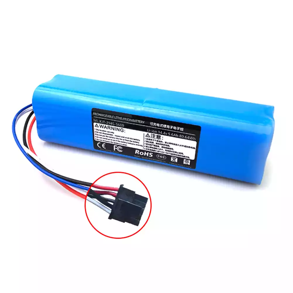 智能吸塵機器人 電池 適用於 XiaoMi MIJIA Pro,2Pro,MJSTS1 (6800mAh)