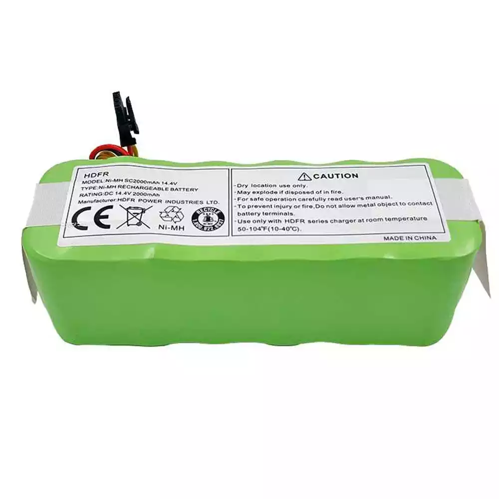 智能吸塵機器人 電池 適用於 ECOVACS CR120 CR121 CR540,Dibea X500 X580 (2000mAh)