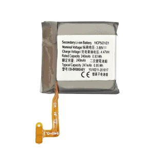 全新智慧手錶 電池 EB-BR880ABY 適用於 [SAMSUNG]三星 Galaxy Watch 4 (40mm) SM-R860 SM-R865,Galaxy Watch 4 Classic (42mm) SM-R880 SM-R885