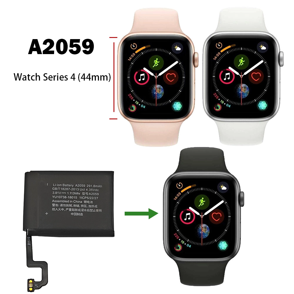 全新智慧手錶 電池 A2059 適用於 APPLE Watch Series 4 (44mm):圖片 4