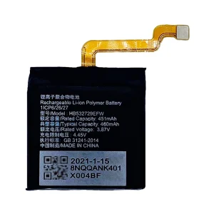 全新智慧手錶 電池 HB532729EFW 適用於 [HUAWEI]華為 Watch 3