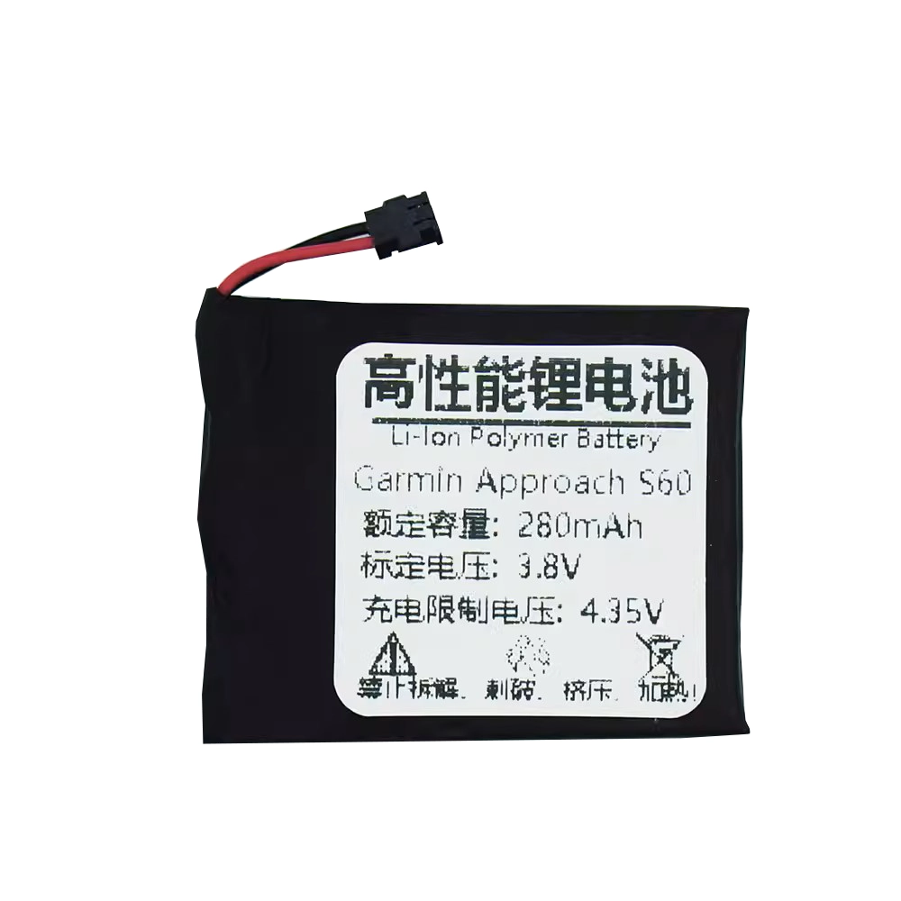 全新智慧手錶 電池 適用於 Garmin Approach S60