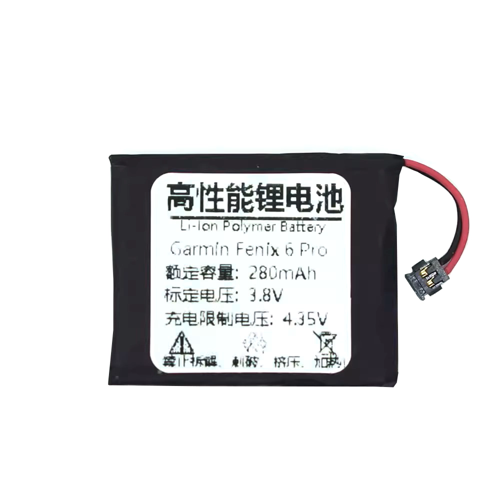 全新智慧手錶 電池 適用於 Garmin Fenix 6/6Pro
