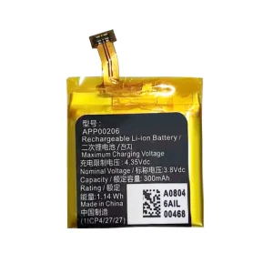 全新智慧手錶 電池 APP00206 適用於 MONTBLANC Summit