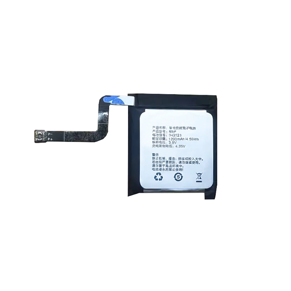 全新智慧手錶 電池 943133 適用於 Abardeen M1P