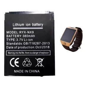 全新智慧手錶 電池 RYX-NX9 適用於 Smart Watch
