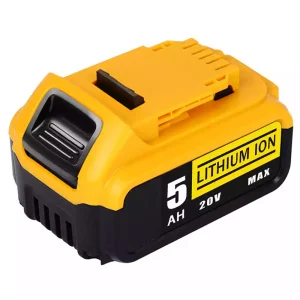 20V 5.0Ah 電動工具 電池 適用於 DEWALT DCB180,DCB182,DCB183,DCB184,DCB185