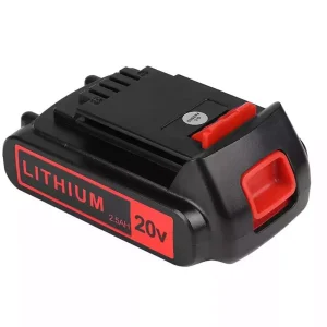 20V 2.5Ah 電動工具 電池 適用於 Black&Decker LBX4020 LBXR20 LBXR20B LBXR20-OPE LBXR2020 LB20 LBX20 LB2X4020