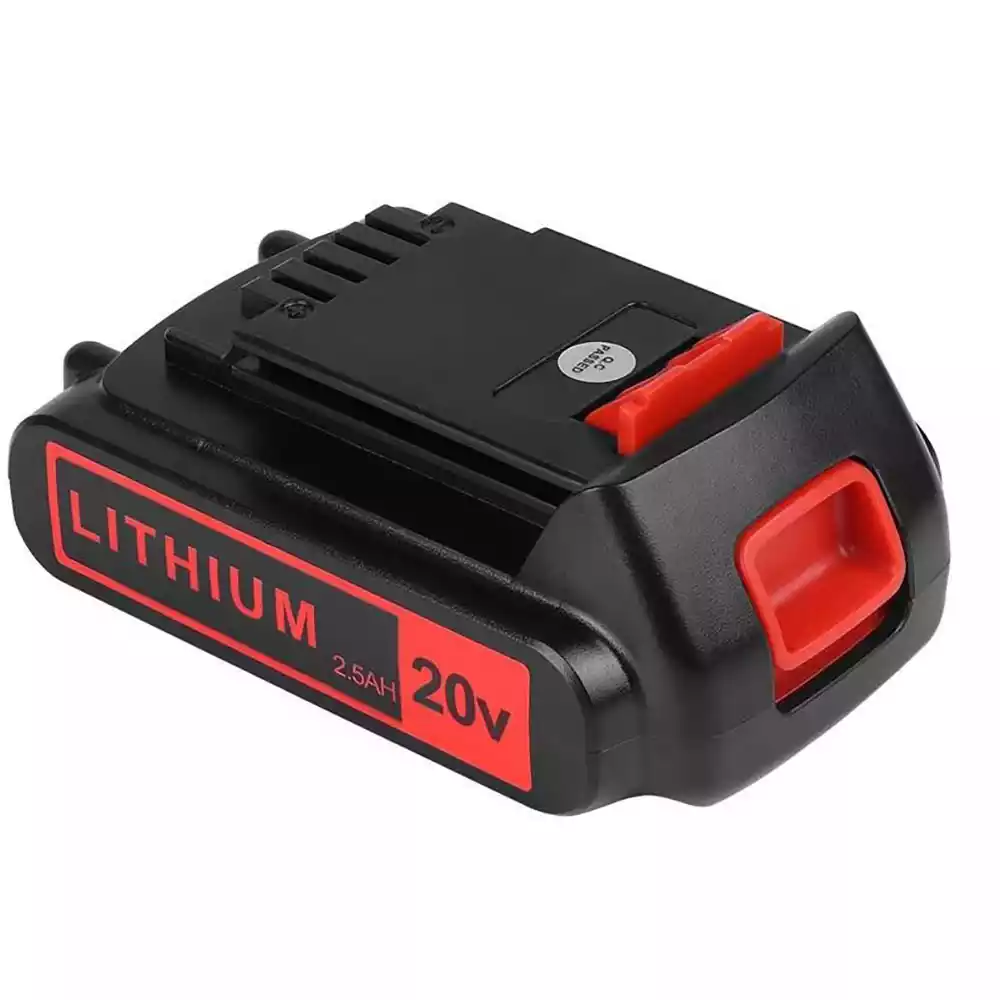 20V 2.5Ah 電動工具 電池 適用於 Black&Decker LBX4020 LBXR20 LBXR20B LBXR20-OPE LBXR2020 LB20 LBX20 LB2X4020