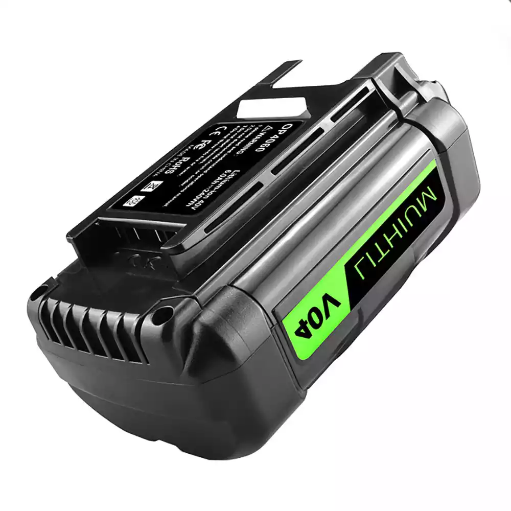40V 6.0Ah 電動工具 電池 適用於 Ryobi OP4026,OP4030,OP4040,OP4050,OP4015,OP4050A,OP40201,OP40261,OP40301,OP40401,OP40501,OP40601